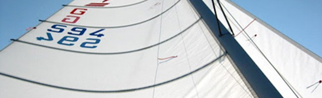 Líneas de profundidad en la vela mayor