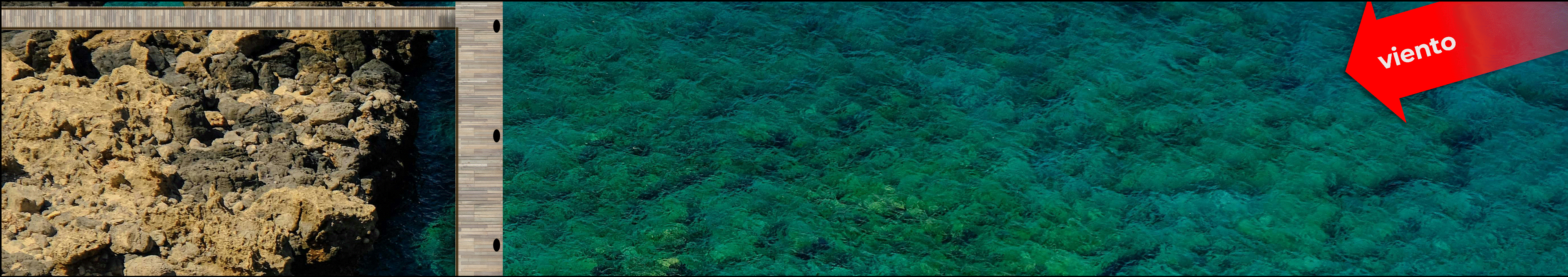 Amarre en muelle a sotavento