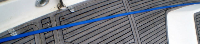 Línea de vida sobre la banda de estribor