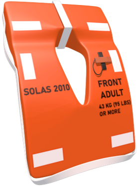 Chaleco salvavidas homologado SOLAS
