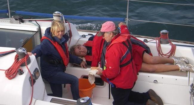 Emergencia médica abordo