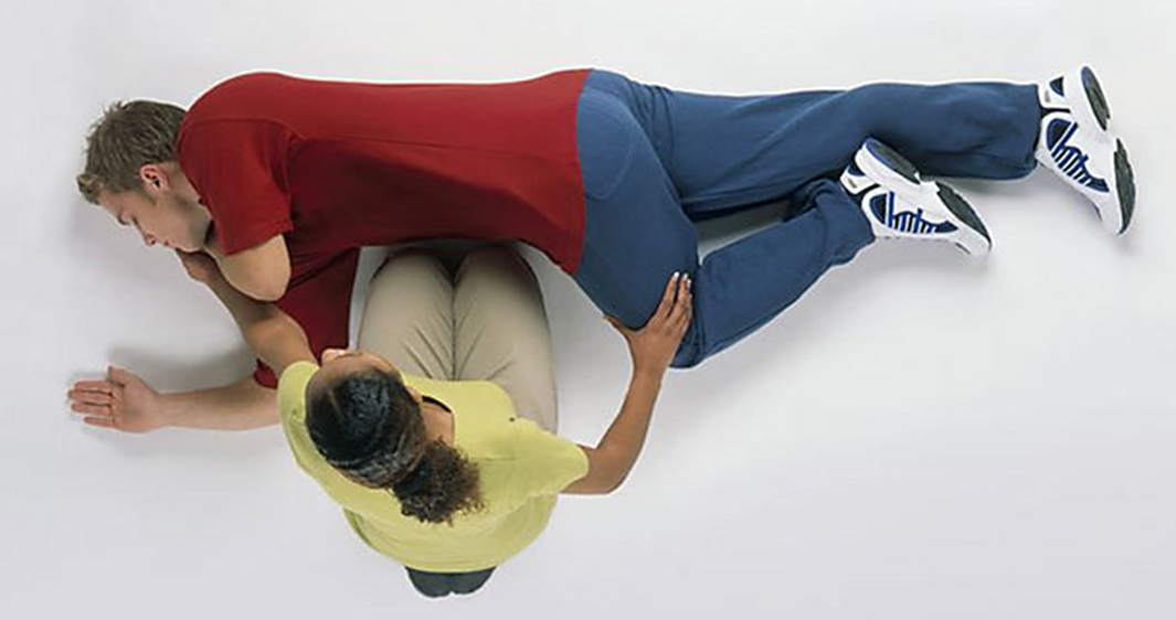 Posición lateral de seguridad