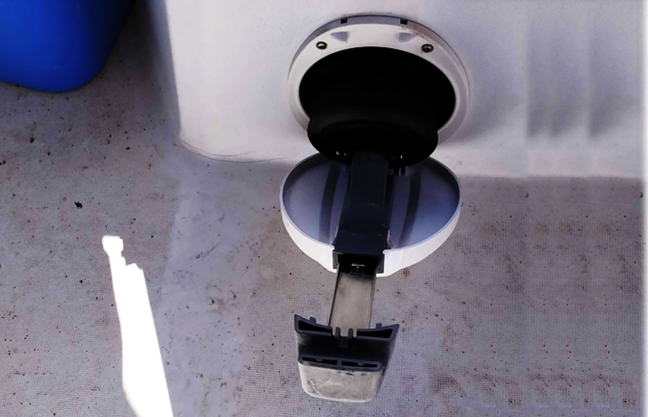 Bomba de achique de mamparo, a pedal