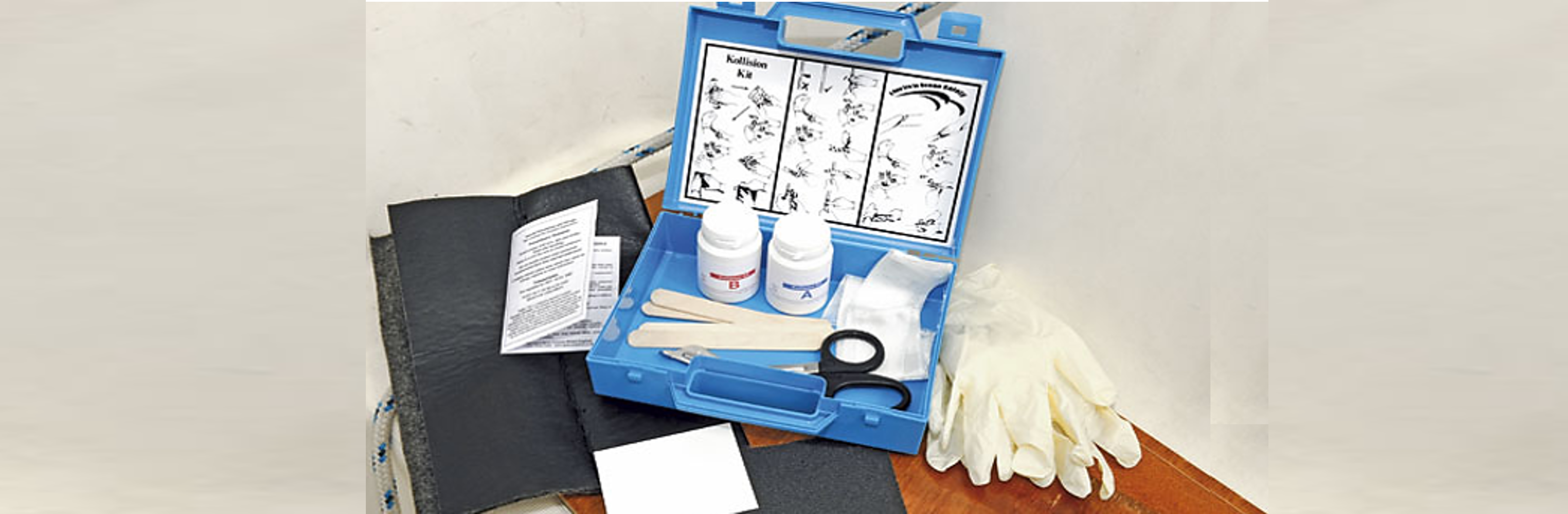 Kit de reparación de casco