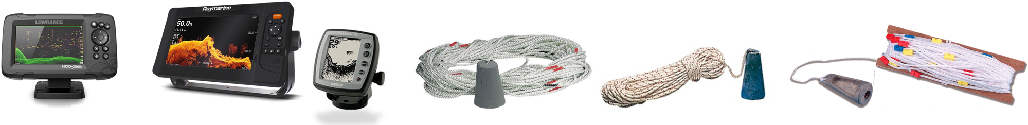 Ecosondas y escandallos con sondaleza