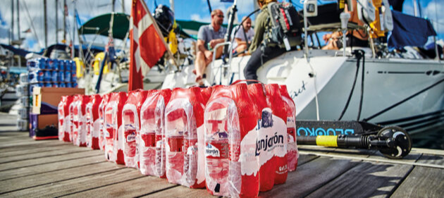 Botellas de agua