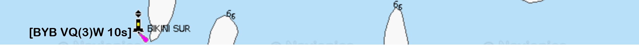 Nomenclatura estándar IHO - Marca Cardinal Este