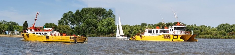 Canal de Acceso al Puerto de La Plata - Lanchas de Prácticos