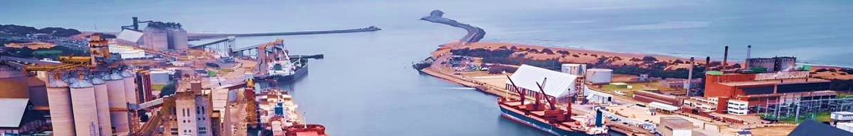 Acceso al Puerto de Quequén